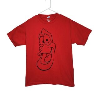 Disney Princess & The Frog Movie Short Sleeve TShirt Adult Sz Medium Cartoon Red